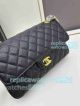 Copy Chane1 A01112 Black Cowhide Ball Pattern Handbag (5)_th.jpg